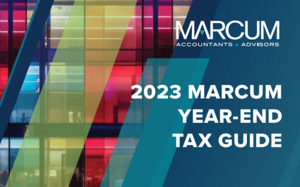 Marcum LLP公布全面的2023年底税务指南