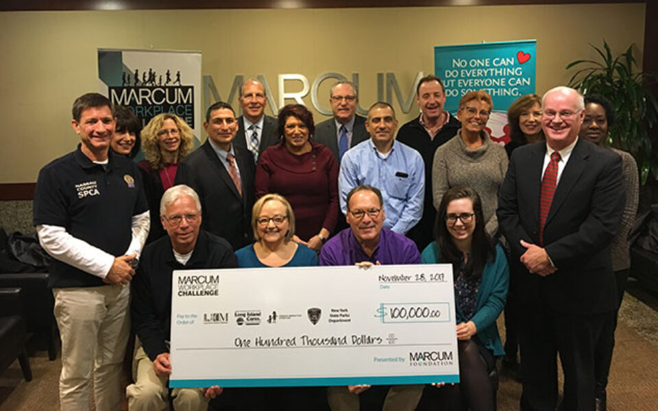 2017 Marcum Workplace Challenge Raises $100,000 for Long Island Charities