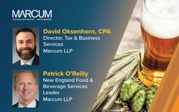 Marcum’s David Oksenhorn and Patrick O’Reilly break down how R&D tax credits boost craft beer creativity in Brewers Association publication.