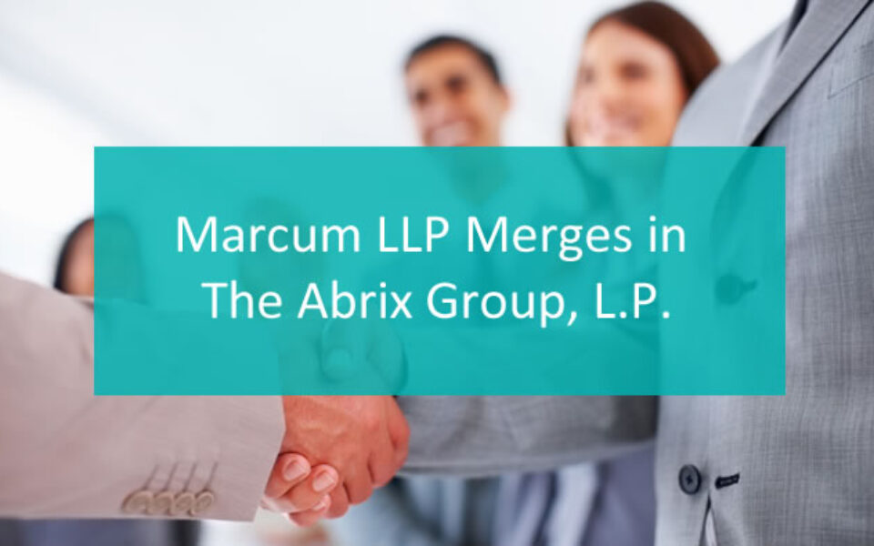 Marcum LLP Merges in The Abrix Group