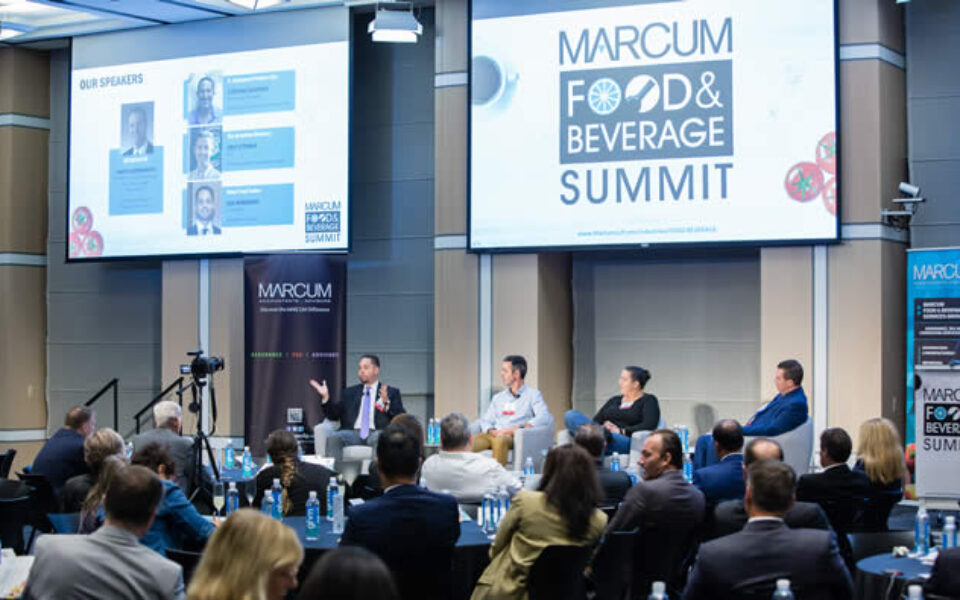 Total Food Service reported on the 2019 Marcum Food & Beverage Summit program.