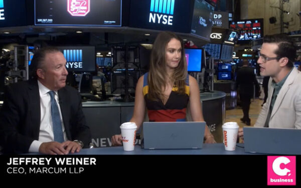 Cheddar TV again had Chairman & CEO Jeffrey Weiner on the show, discussing the state of the IPO and merger market in the context of a weakening economy.