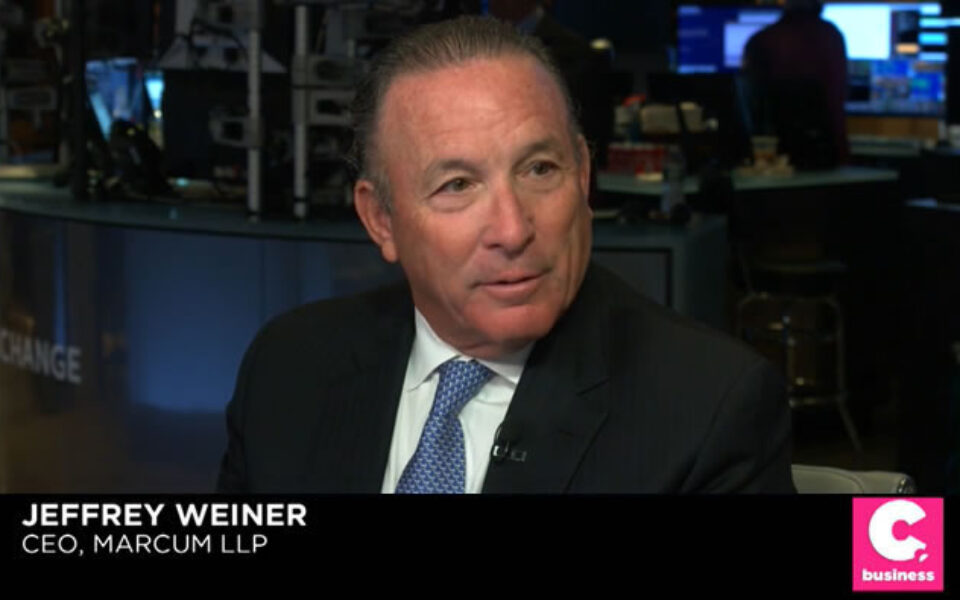 Cheddar TV featured Chairman & CEO Jeffrey Weiner, discussing the latest Marcum-Hofstra University CEO Survey and the influence of big tech stocks on the market.
