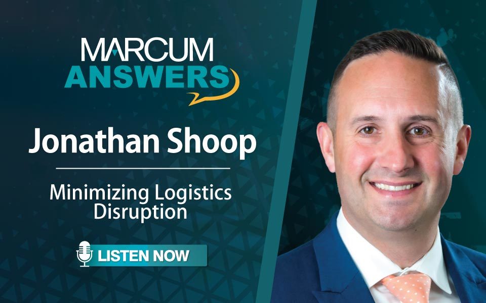 Minimizing Logistics Disruption