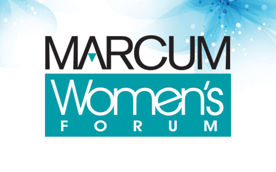 Marcum Women’s Forum Coming to Boston October 30