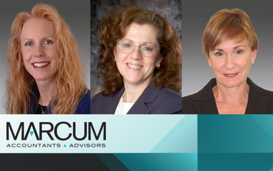 Three Marcum LLP Partners Honored in Inaugural Notable Women in Accounting & Consulting by Crain’s New York Business