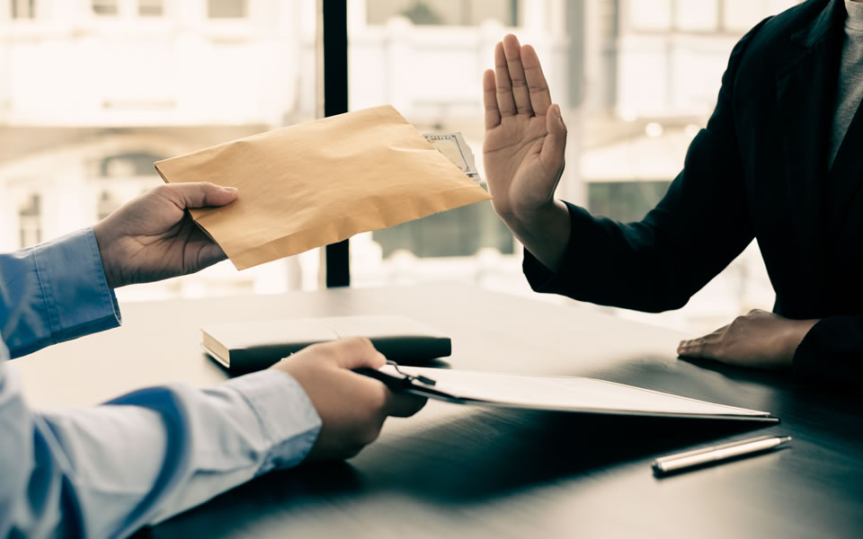 Complete firm wide. Bribery. Bribery Act.
