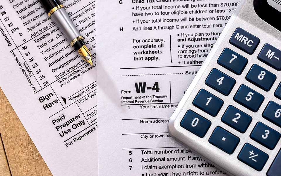 Time to Check Your Withholdings – IRS Updates Form W-4