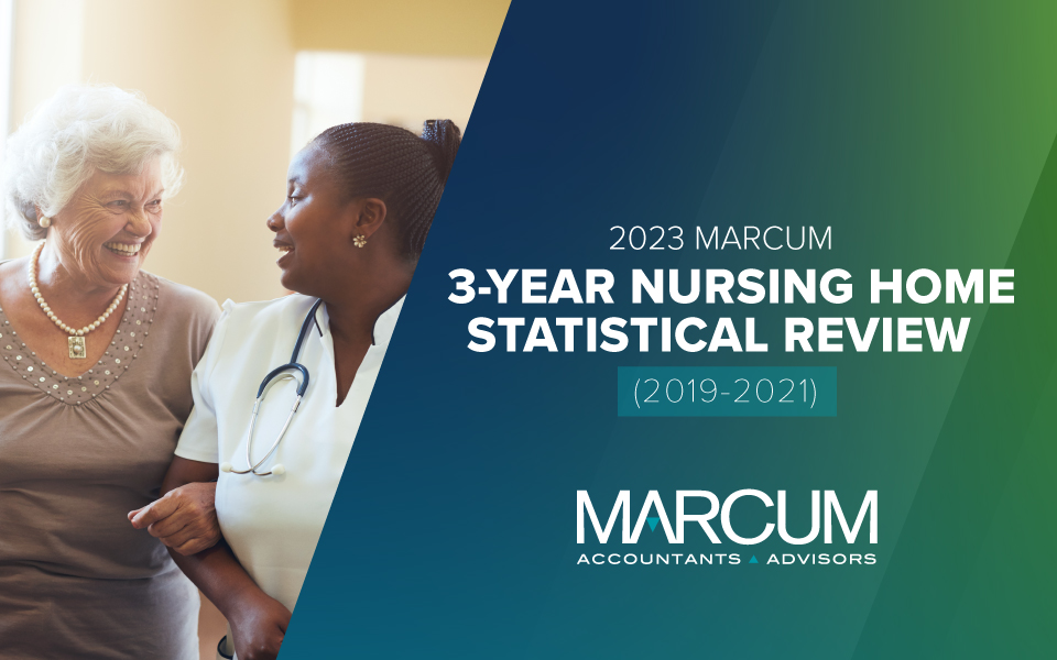 2023 Marcum Nursing Home Benchmark Study: Fifth Annual Analysis Points to Post-COVID Industry Stress | Marcum LLP