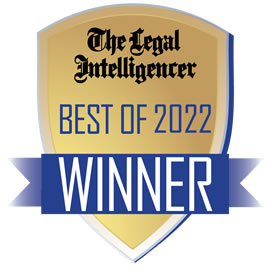 Legal Intelligencer Best of 2022 Winner badge