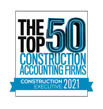 Top 50 Construction Accounting Firms badge
