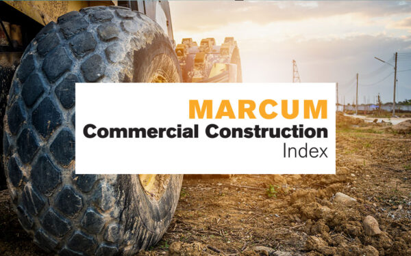 Marcum Commercial Construction Index for 4Q Shows Signs of Both Optimism and Pessimism