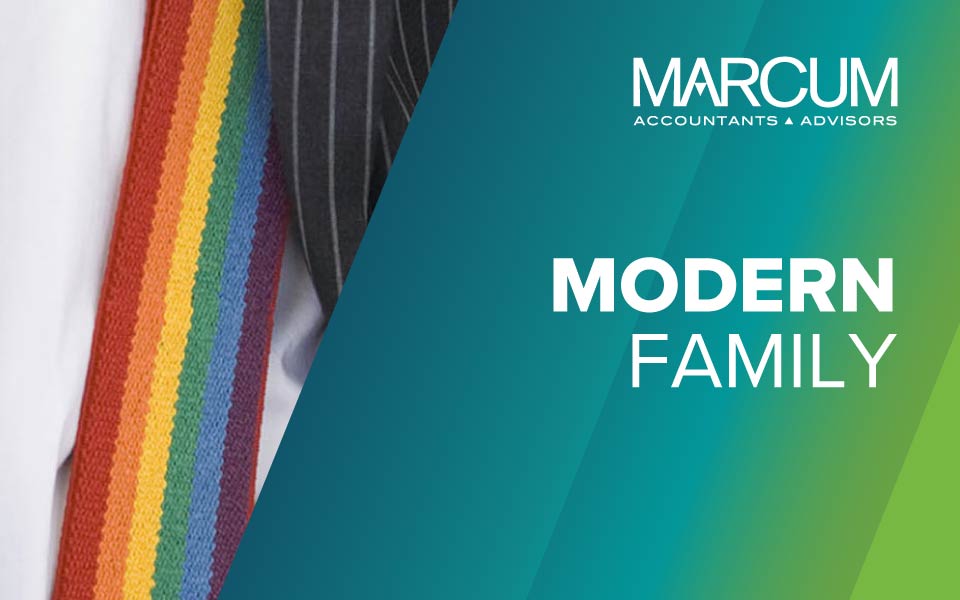 AccountingWEB published Part II of Senior Tax Manager Michael Pytka’s Pride Month article series about Marcum’s Modern Family and LGBT Services practice.
