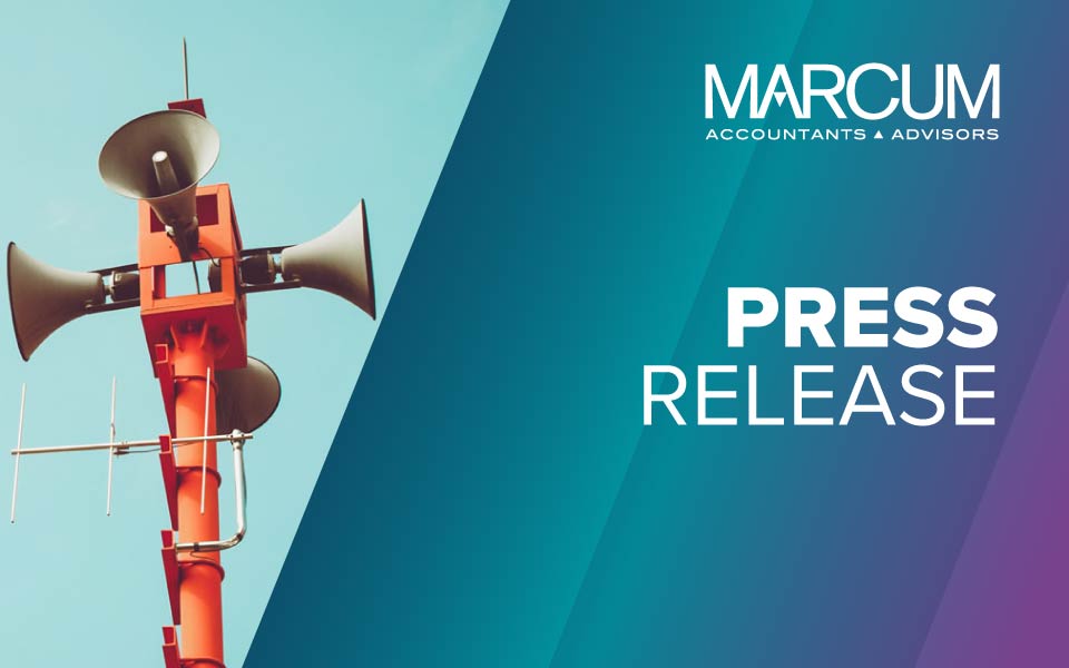 Marcum LLP Issues 2015 Year-End Tax Guide