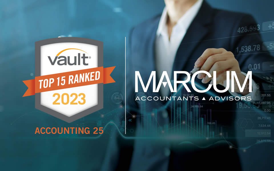 Marcum LLP Climbs the Ranks in Annual Vault Accounting Firm Survey