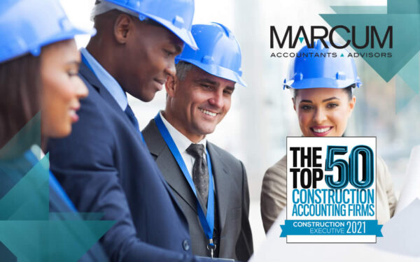 Marcum Recognized as Top Three Construction Accounting Firm