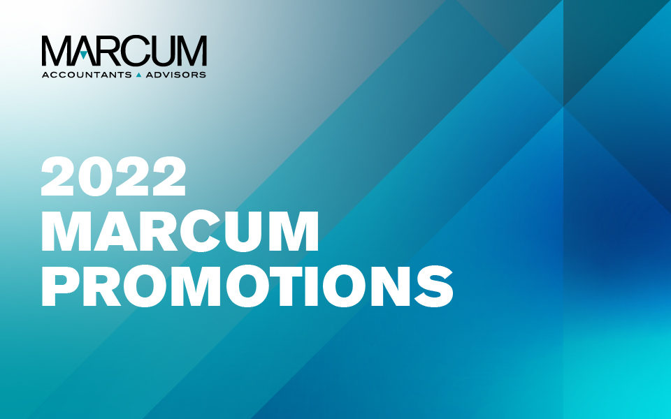 Marcum Promotes 37 to Partner
