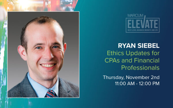Ethics Updates for CPAs and Financial Professionals
