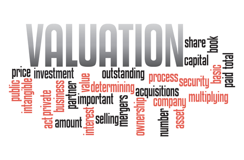 valuation graphic image
