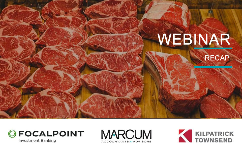 Webinar Recap: Where’s The Beef? Food Supply Chain Innovation and Revolution in the Wake of Covid-19