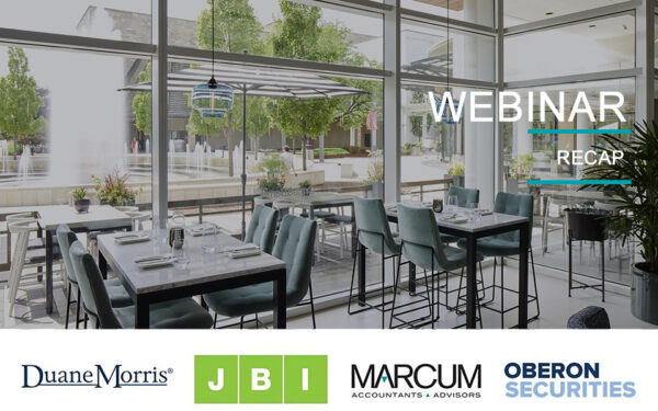 Webinar Recap: Responsible Re-Opening: Innovative Practices in Restaurant Design and Operations in the New Normal